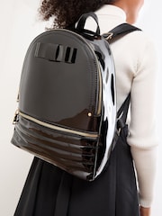 Lipsy Black Bow Detail School Backpack - Image 2 of 6
