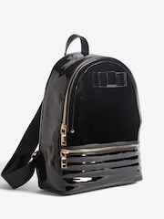 Lipsy Black Bow Detail School Backpack - Image 3 of 6