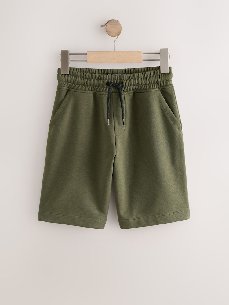 Black/Grey/Navy/Khaki Loose Fit Basic Shorts (3-16yrs) - Image 2 of 8