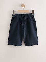 Black/Grey/Navy/Khaki Loose Fit Basic Shorts (3-16yrs) - Image 4 of 8
