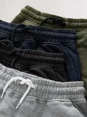 Black/Grey/Navy/Khaki Loose Fit Basic Shorts (3-16yrs) - Image 7 of 8