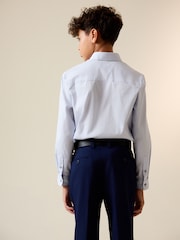 Hellblau - Langarmhemd mit elegantem Besatz (3–16Jahre) - Bild 2 von 8