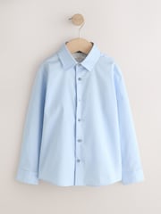 Hellblau - Langarmhemd mit elegantem Besatz (3–16Jahre) - Bild 5 von 8