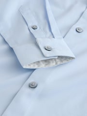 Hellblau - Langarmhemd mit elegantem Besatz (3–16Jahre) - Bild 7 von 8