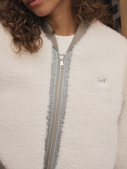 self. Chaqueta de aviador con borreguito - Imagen 9 de 13