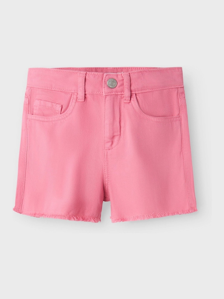 Name It Pink Mom High Waisted Denim Shorts - Image 5 of 6