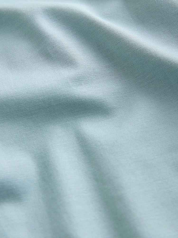 Mineral Grønn - Kortermet Cotton Rich Oxford Skjorter (3-16år) - Bilde 4 av 4