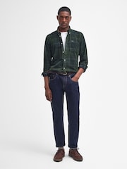 Barbour® Green Blair Tartan Cord Shirt - Image 3 of 5
