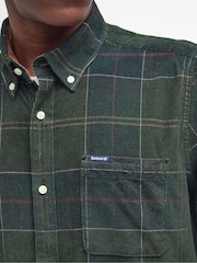 Barbour® Green Blair Tartan Cord Shirt - Image 5 of 5