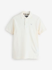 Barbour® Whisper White Classic Polo Shirt - Image 6 of 7