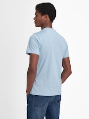 Barbour® Cool Blue Mens Sports T-Shirt - Image 2 of 6