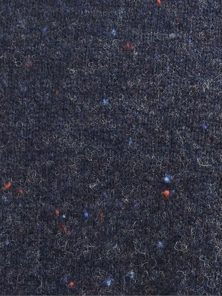 Barbour® Navy Tainsbury Crew Neck Sweater - Image 9 of 9