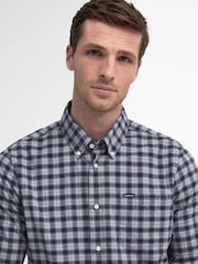 Barbour® Blue Granite Lomond Tartan Shirt - Image 4 of 7