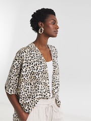JD Williams Animal Edge to Edge Cardigan - Image 1 of 4