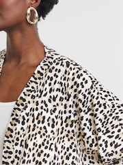 JD Williams Animal Edge to Edge Cardigan - Image 3 of 4