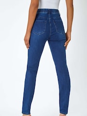 Roman Blue Chrome Denim Stretch Jeans - Image 2 of 5