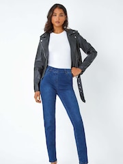 Roman Blue Chrome Denim Stretch Jeans - Image 5 of 5