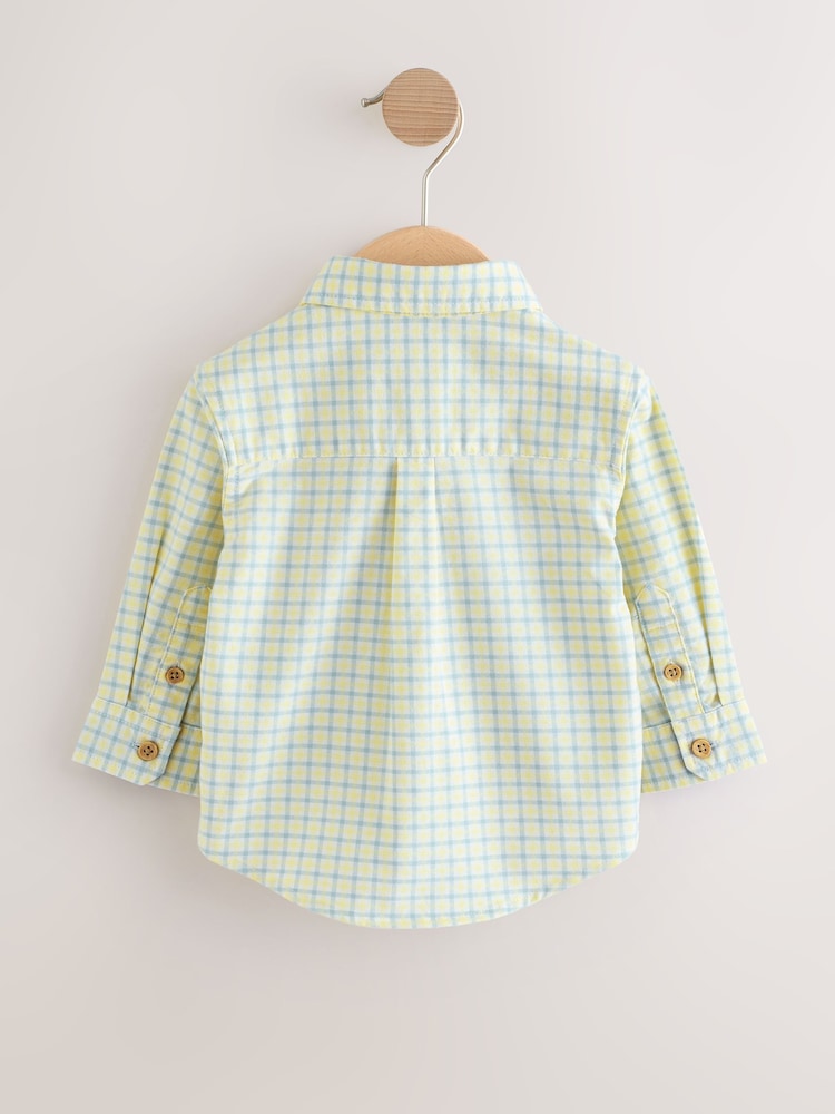 Yellow Gingham Character - قميص أكسفورد بأكمام طويلة (3 شهور- 7 سنوات) - صورة 2 من 4 Yellow Gingham Character - قميص أكسفورد بأكمام طويلة (3 شهور- 7 سنوات) - صورة 2 من 4