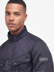 Barbour® International Navy Ariel Polarquilt Jacket - Image 4 of 8