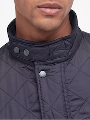 Barbour® International Navy Ariel Polarquilt Jacket - Image 5 of 8