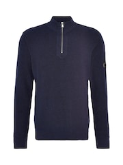Barbour® International Crawley Funnel Neck Jumper - Image 5 of 6