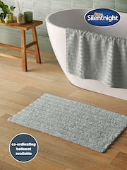 Silentnight 6 Pack Grey Ribbed Cotton Towel Bale - Image 3 of 6
