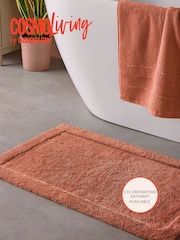 Cosmo Living 6 Pack Burnt Pink Supersoft Towel Bale - Image 5 of 6