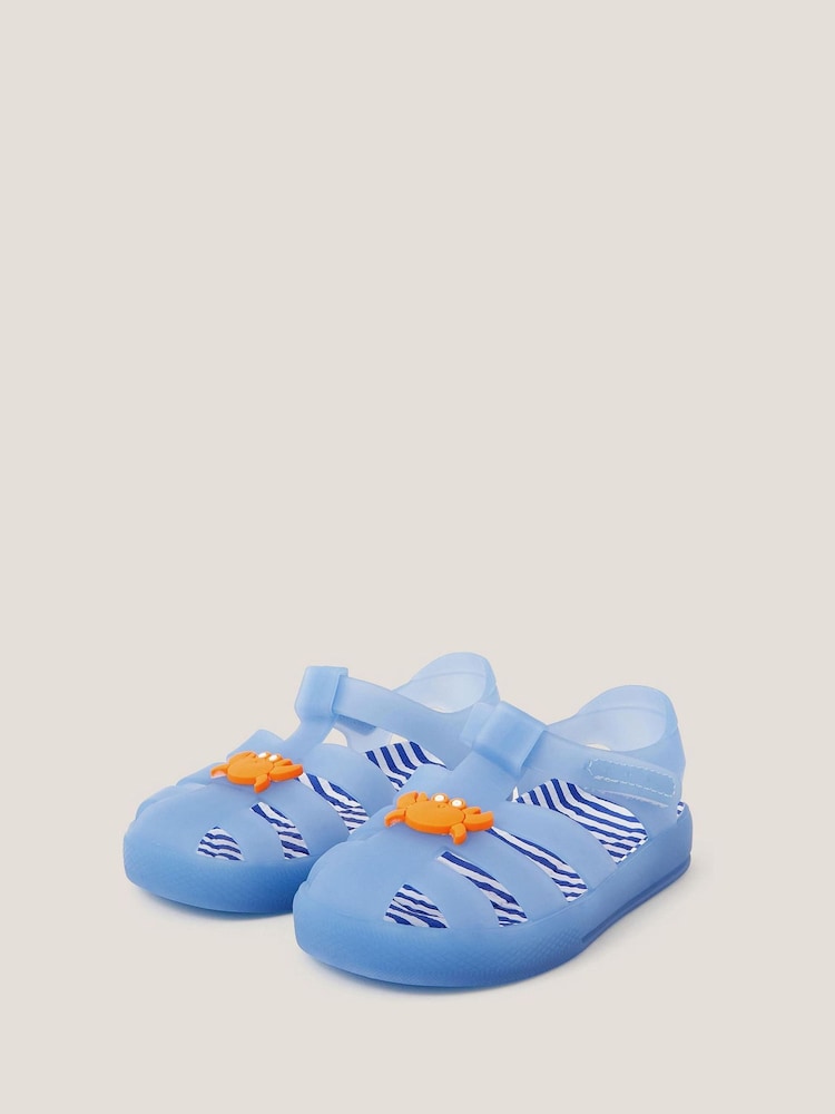 Monsoon Blue Baby Crab Jelly Sandals - Image 2 of 3