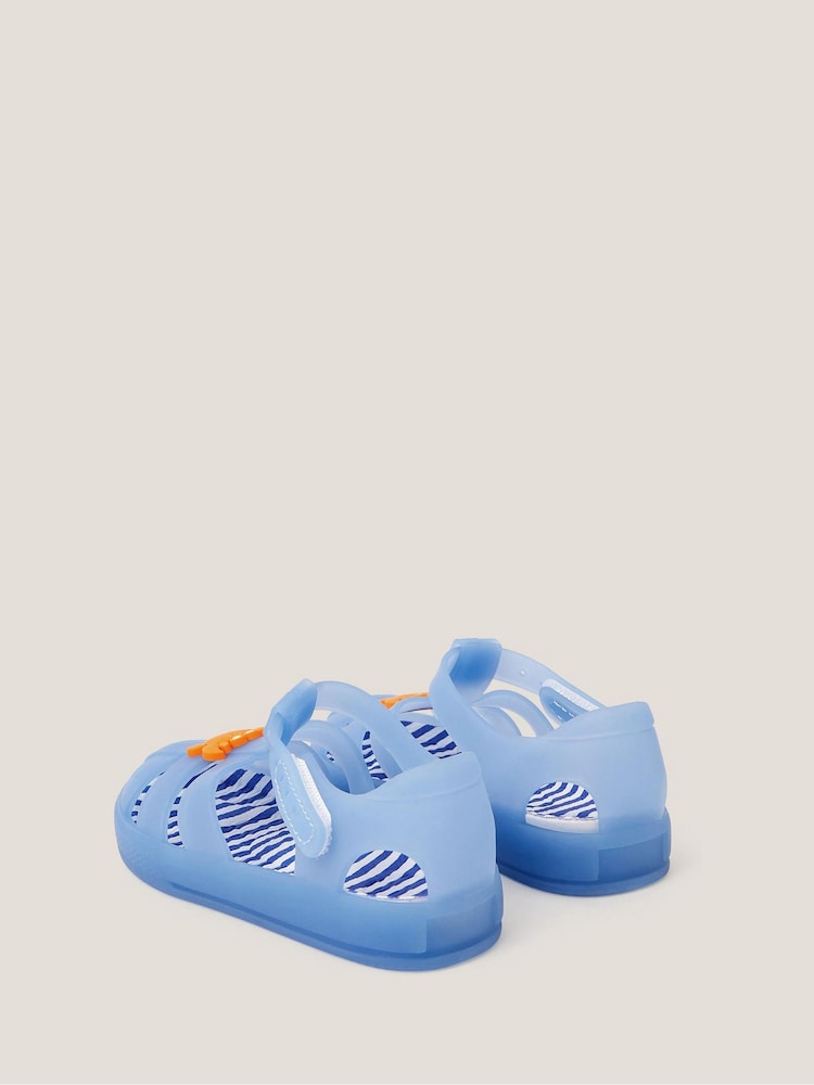 Monsoon Blue Baby Crab Jelly Sandals - Image 3 of 3