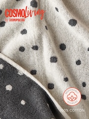 Cosmo Living 4 Pack Spot Design Spot Design Towel Bale - Image 3 of 6