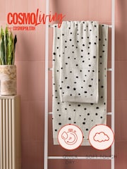 Cosmo Living 4 Pack Spot Design Spot Design Towel Bale - Image 6 of 6