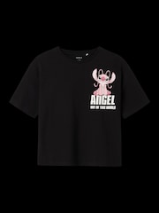 Name It Black Disney Lilo And Stitch Back Print Graphic T-Shirt - Image 5 of 5