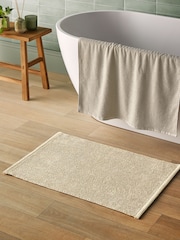 Silentnight Natural Textured Knot Bath Mat - Image 1 of 6