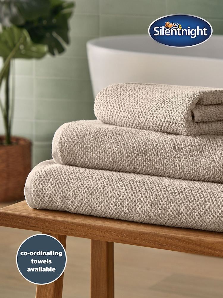Silentnight Natural Textured Knot Bath Mat - Image 6 of 6 Silentnight Natural Textured Knot Bath Mat - Image 6 of 6