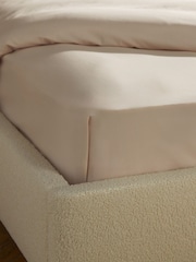 Silentnight Natural 100% Brushed Cotton Fitted Sheet - Image 1 of 6