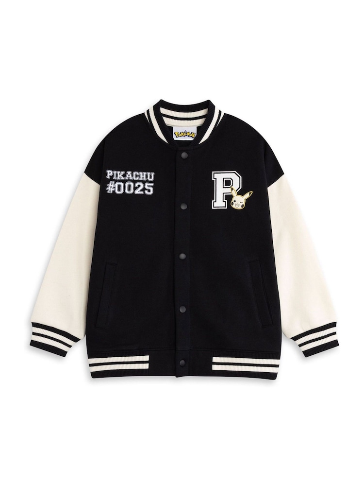 Vanilla Underground Black Boys Pokemon Pikachu Bomber Jacket - Image 1 of 6