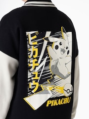 Vanilla Underground Black Boys Pokemon Pikachu Bomber Jacket - Image 2 of 6