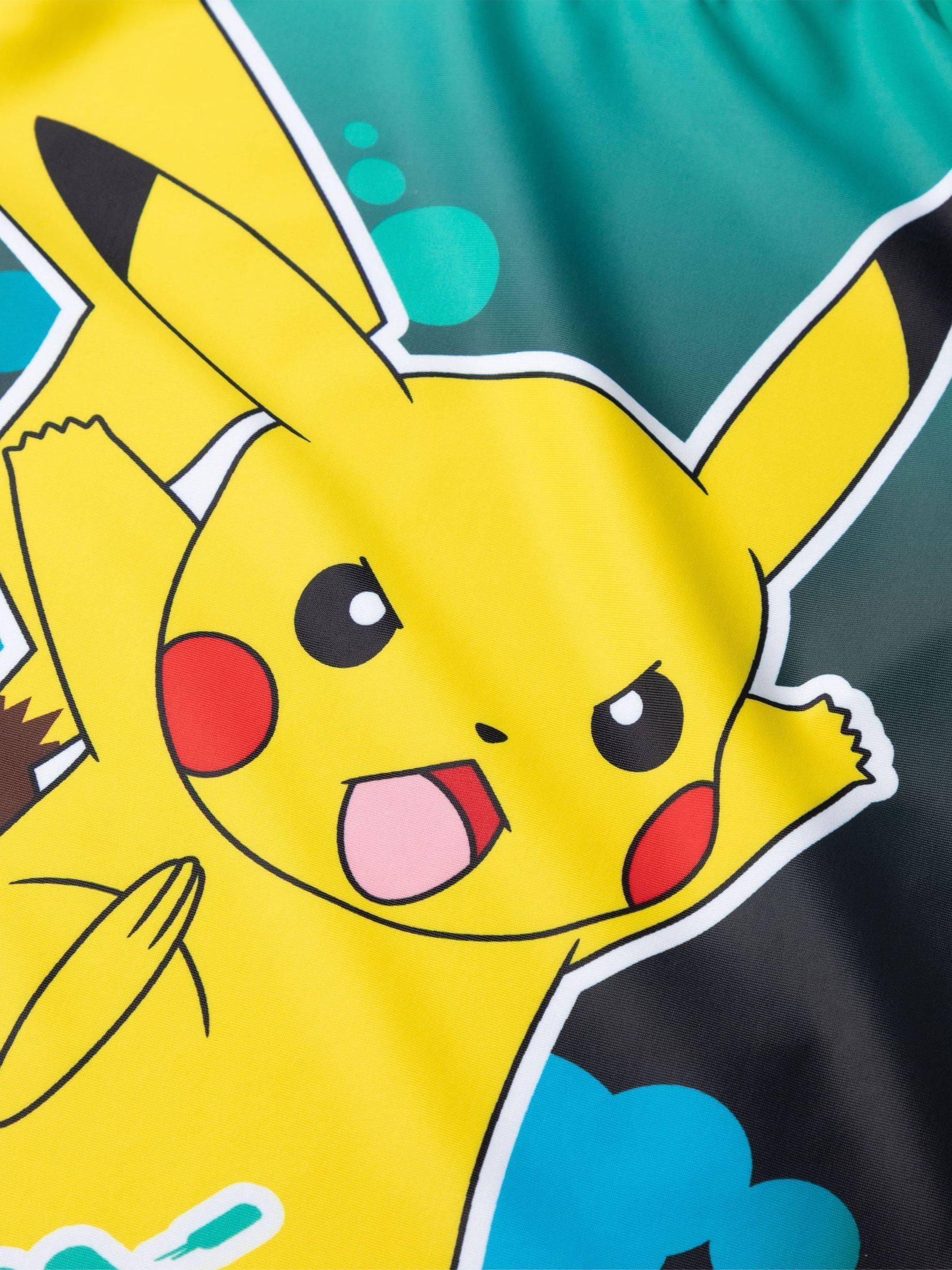 Buy Vanilla Underground Green Boys Pokemon Pikachu Rash Vest from the ...