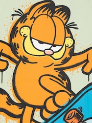 Vanilla Underground Green Boys Garfield Short Sleeved T-Shirt - Image 3 of 4