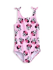 Vanilla Underground Pink Girls Disney Minnie Mouse Swimsuit - Image 1 of 6