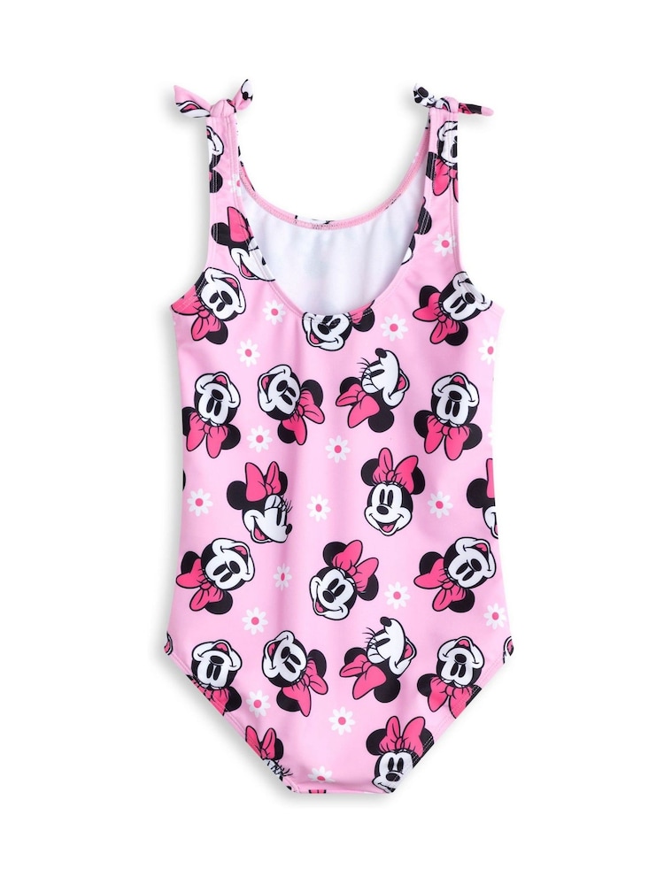 Vanilla Underground Pink Girls Disney Minnie Mouse Swimsuit - Image 2 of 6 Vanilla Underground Pink Girls Disney Minnie Mouse Swimsuit - Image 2 of 6