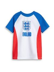 Vanilla Underground White England Boys White Rash Vest - Image 1 of 6