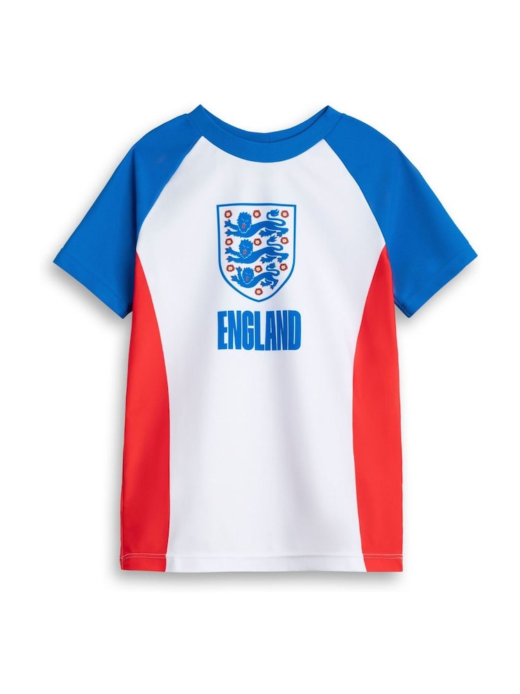 Vanilla Underground White England Boys White Rash Vest - Image 1 of 6 Vanilla Underground White England Boys White Rash Vest - Image 1 of 6