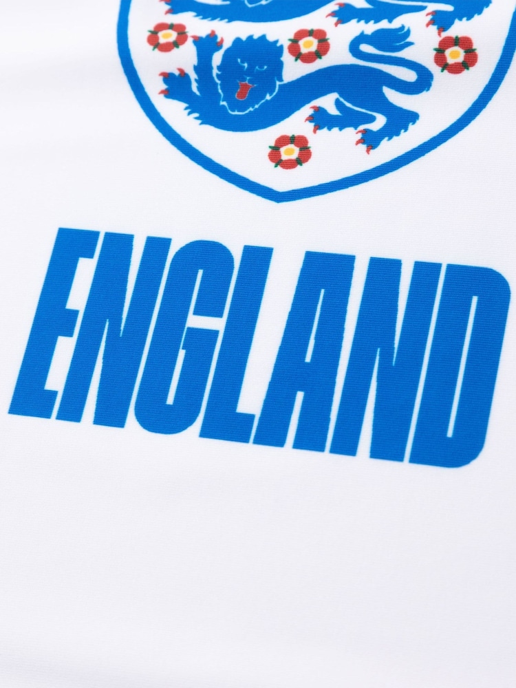Vanilla Underground White England Boys White Rash Vest - Image 6 of 6 Vanilla Underground White England Boys White Rash Vest - Image 6 of 6