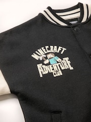 Vanilla Underground Black Boys Minecraft Bomber Jacket - Image 3 of 6