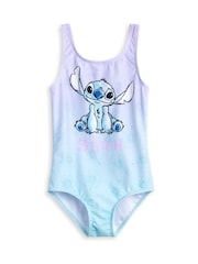 Vanilla Underground Multi Girls Disney Lilo & Stitch Multicoloured Stitch Swimsuit - Image 1 of 6