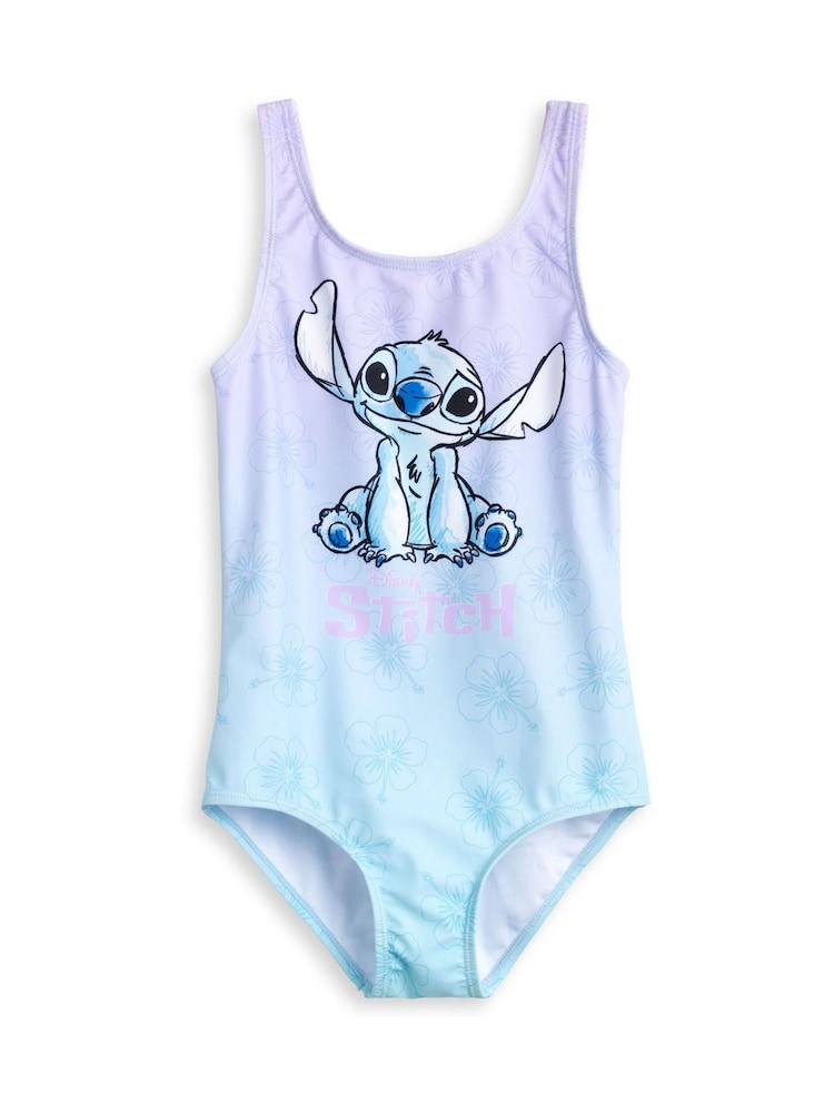 Vanilla Underground Multi Girls Disney Lilo & Stitch Multicoloured Stitch Swimsuit - Image 1 of 6