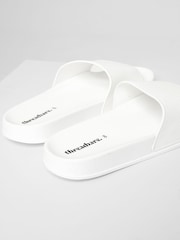Threadbare White Sliders - Image 4 of 4