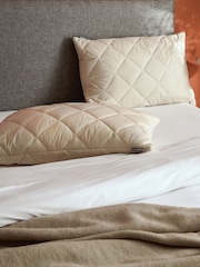 Woolroom Cream Deluxe Washable Wool King Size Pillow - Image 1 of 4