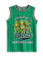 Vanilla Underground Green Boys Teenage Mutant Ninja Turtles Basketball Set 2 Piece - Image 2 of 6